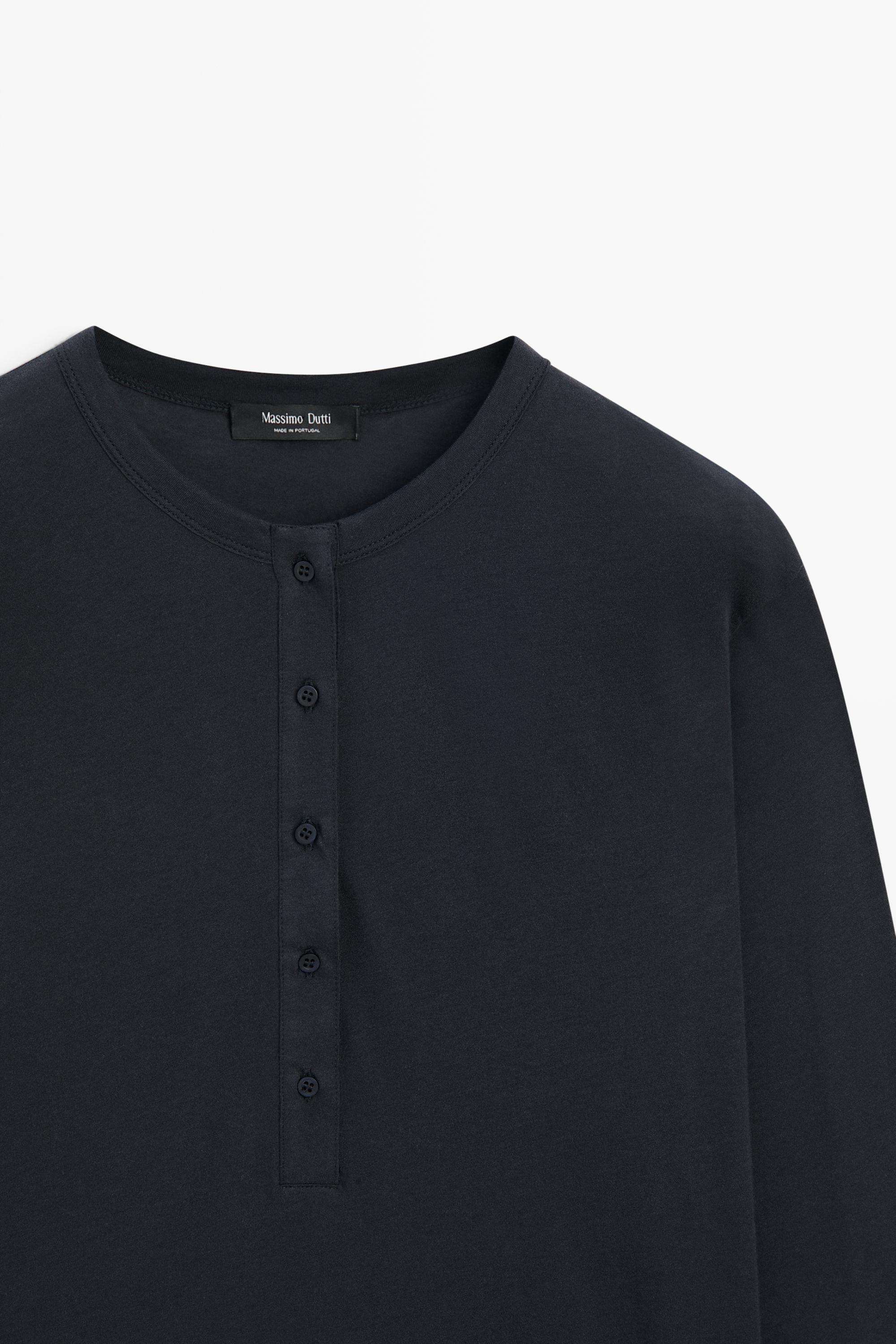 100% cotton long sleeve T-shirt